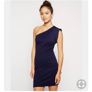 American Apparel One Shoulder Dress